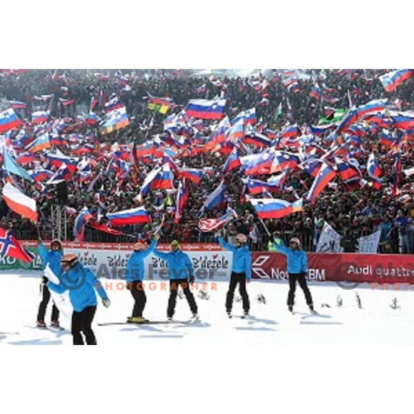 Ski flying event during the Final of FIS Ski jumping World Cup season 2015/2016 in Planica, Slovenia on March 20, 2016