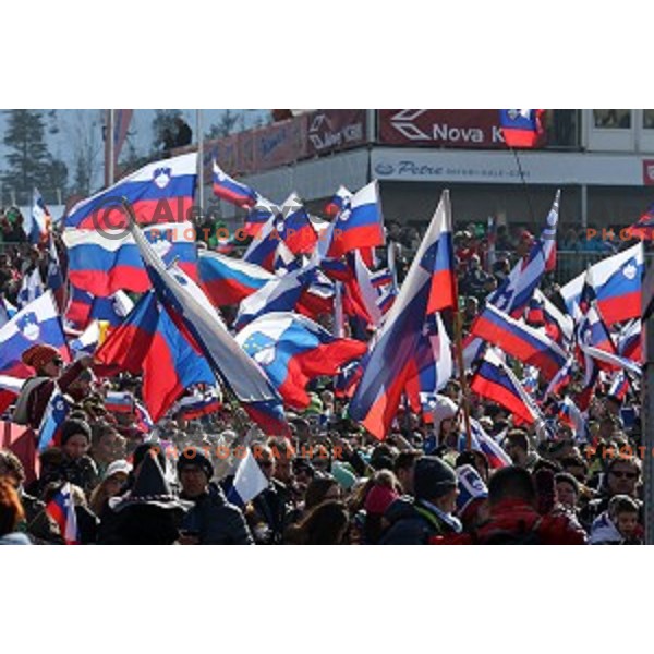 Ski flying event during the Final of FIS Ski jumping World Cup season 2015/2016 in Planica, Slovenia on March 20, 2016