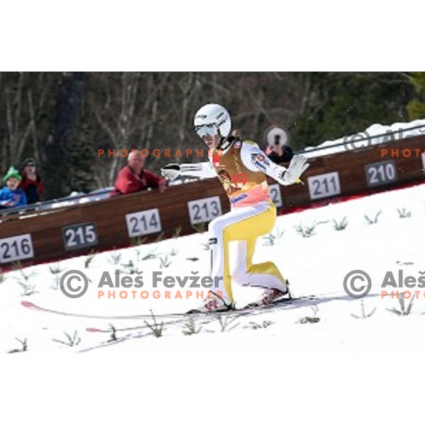 Ski flying event during the Final of FIS Ski jumping World Cup season 2015/2016 in Planica, Slovenia on March 20, 2016