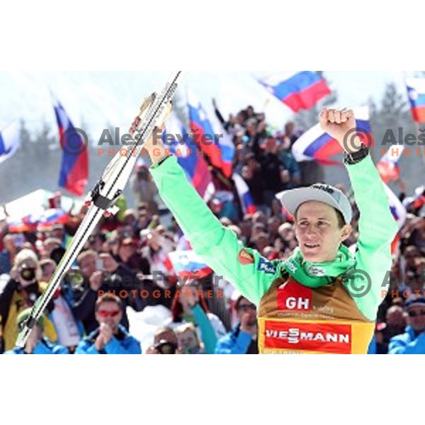 Ski flying event during the Final of FIS Ski jumping World Cup season 2015/2016 in Planica, Slovenia on March 20, 2016