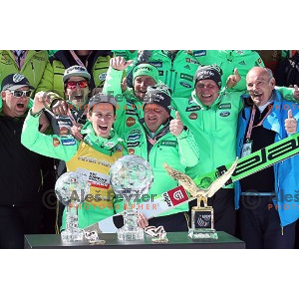 Ski flying event during the Final of FIS Ski jumping World Cup season 2015/2016 in Planica, Slovenia on March 20, 2016
