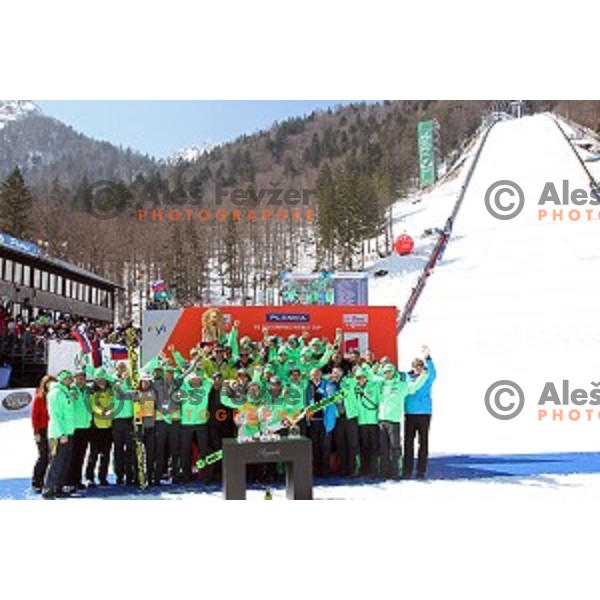 Ski flying event during the Final of FIS Ski jumping World Cup season 2015/2016 in Planica, Slovenia on March 20, 2016