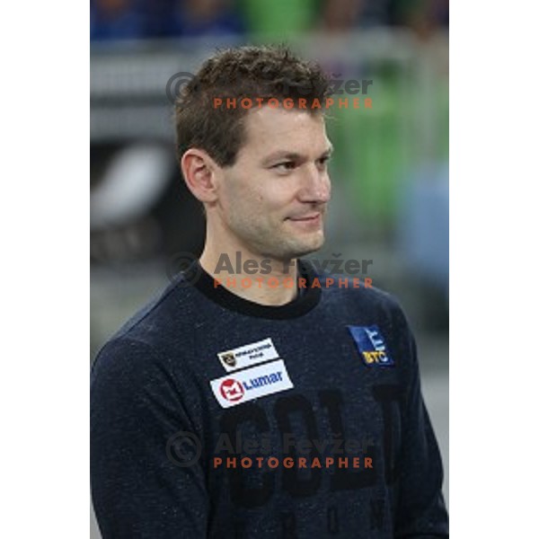 Mitja Petkovsek of Slovenia during Artistic Gymnastics World Cup in Stozice Hall, Ljubljana on April 10, 2016