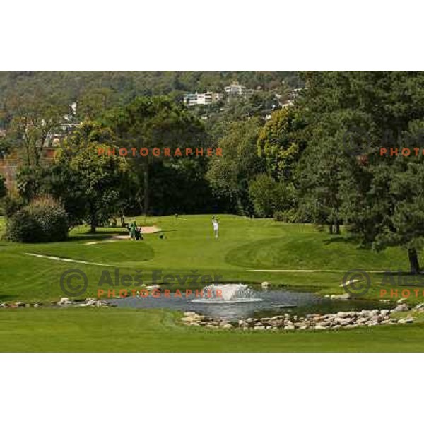 Hole 2 at Patriziale Ascona golf club, Switzerland 