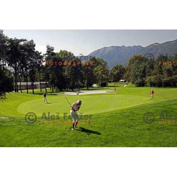 Hole 10 at Patriziale Ascona golf club, Switzerland 