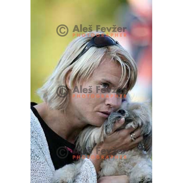 Jolanda Ceplak na mitingu Celjskih knezov, Finale Medanrodne atletske lige za VN zavarovalnice Vzajemna, Celje 13.9.2007. Foto Ales Fevzer 