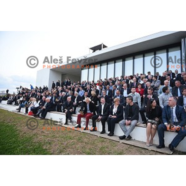 Grand openinig of Slovenia National football practice ground at NNC Brdo on May 6, 2016