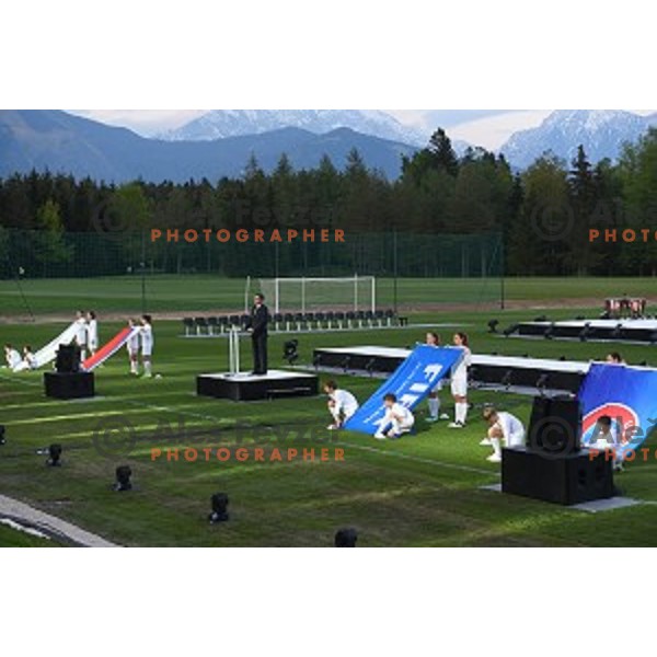 Grand openinig of Slovenia National football practice ground at NNC Brdo on May 6, 2016