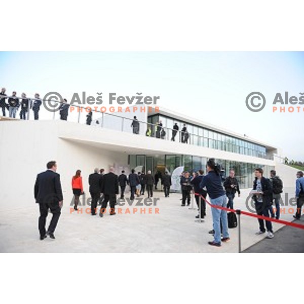 Grand openinig of Slovenia National football practice ground at NNC Brdo on May 6, 2016