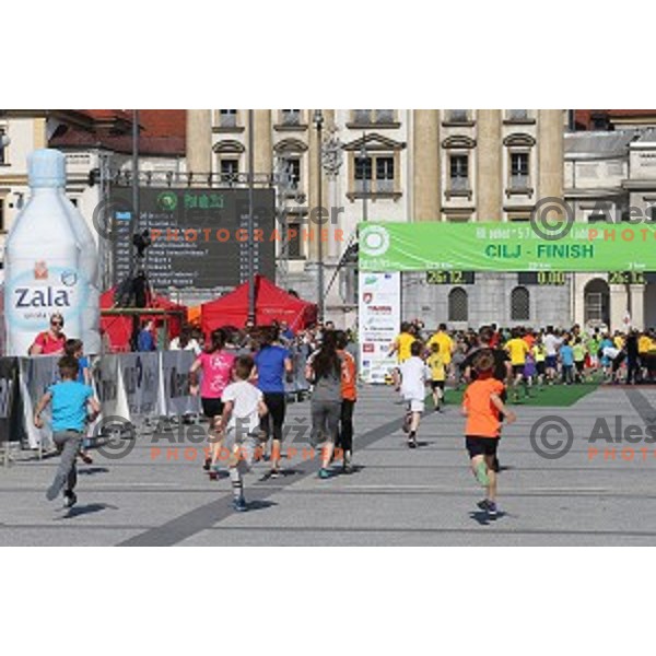 Tek trojk in Pohod ob Zici 2016 , Ljubljana, Slovenia, May 7, 2016