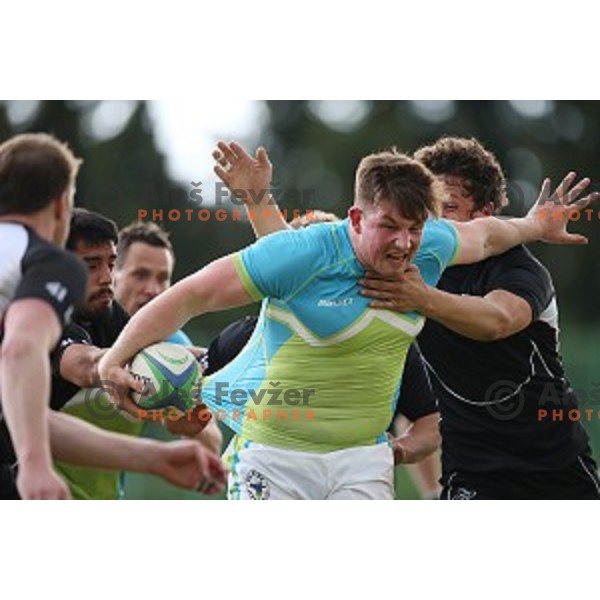 Skofic during Slovenia-Austria rugby match in Ljubljana, Slovenia on May 7, 2016