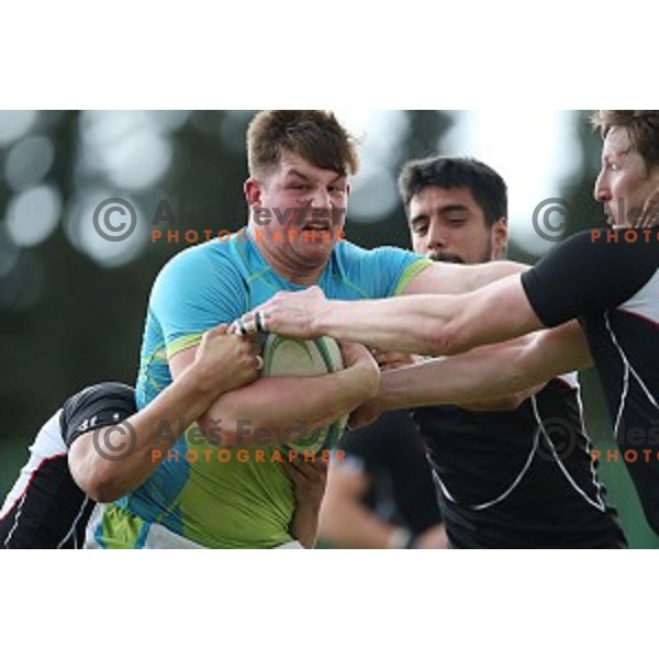 Skofic during Slovenia-Austria rugby match in Ljubljana, Slovenia on May 7, 2016