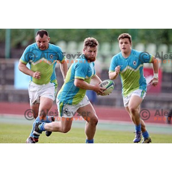 Skofic during Slovenia-Austria rugby match in Ljubljana, Slovenia on May 7, 2016