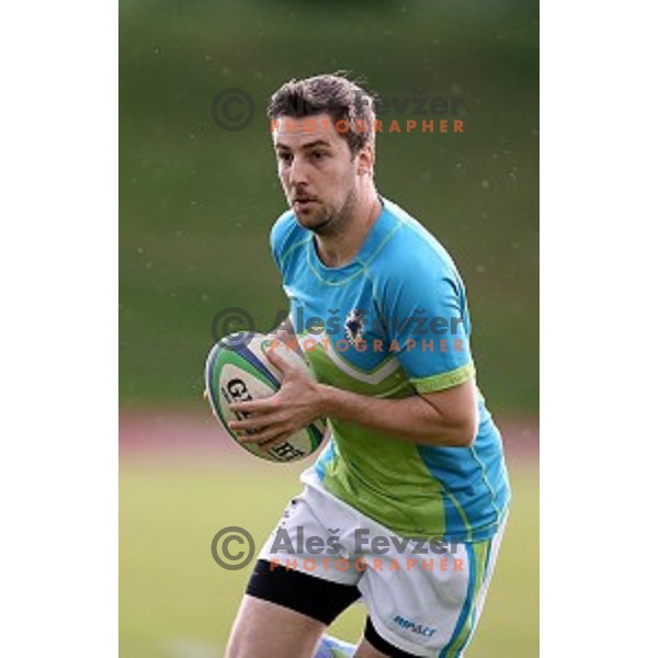 Slovenia-Austria rugby match in Ljubljana, Slovenia on May 7, 2016
