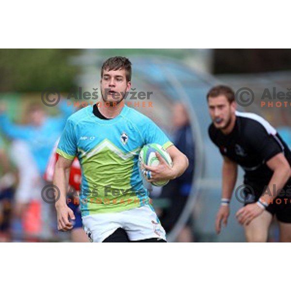 Slovenia-Austria rugby match in Ljubljana, Slovenia on May 7, 2016