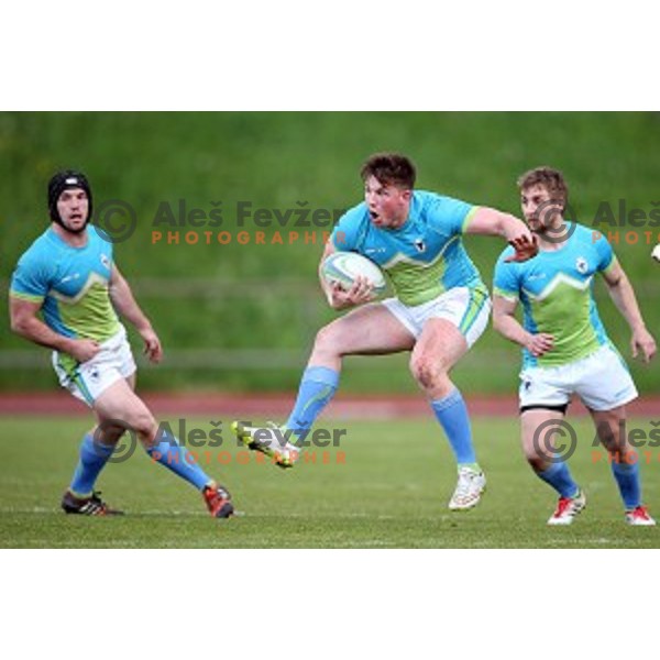 Skofic during Slovenia-Austria rugby match in Ljubljana, Slovenia on May 7, 2016