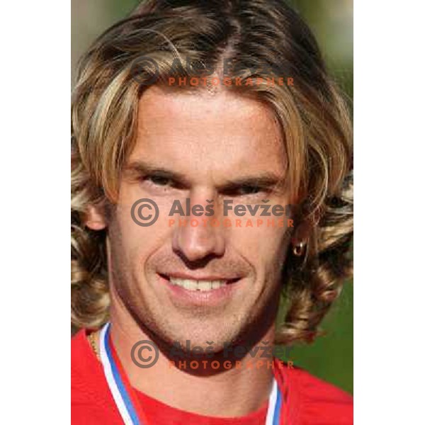 Jurij Rovan na mitingu Celjskih knezov, Finale Medanrodne atletske lige za VN zavarovalnice Vzajemna, Celje 13.9.2007. Foto Ales Fevzer 