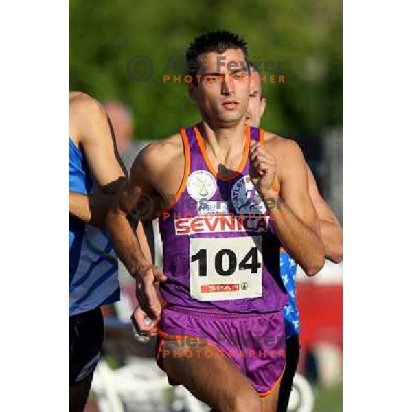 Borut Veber na mitingu Celjskih knezov, Finale Medanrodne atletske lige za VN zavarovalnice Vzajemna, Celje 13.9.2007. Foto Ales Fevzer 