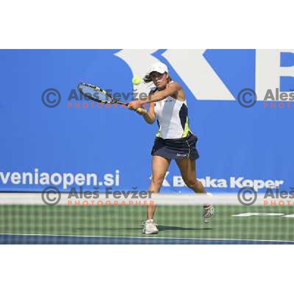 Mika Urbancic (SLO), Portoroz, 15.09.2007; 1. Qualifing round for the Banka Koper Slovenia Open - WTA tournament. 