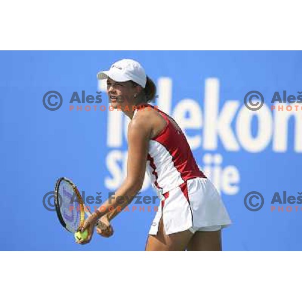 Jasmina Kajtazovic (SLO), Portoroz, 15.09.2007; 1. Qualifing round for the Banka Koper Slovenia Open - WTA tournament. 