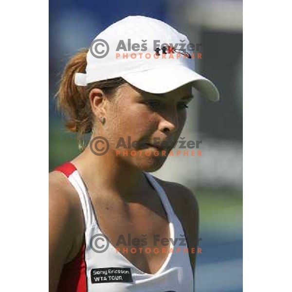 Jasmina Kajtazevic (SLO), Portoroz, 15.09.2007; 1. Qualifing round for the Banka Koper Slovenia Open - WTA tournament. 