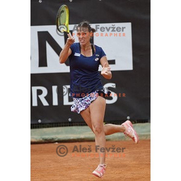 Andrea Klepac (SLO) during women\'s doubles WTA tournament in Rome, Italy on May 13, 2016