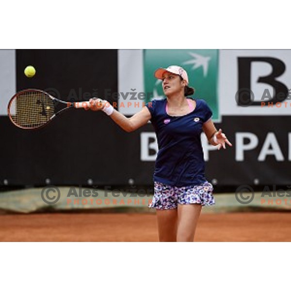 Katarina Srebotnik (SLO) during women\'s doubles WTA tournament in Rome, Italy on May 13, 2016
