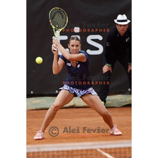 Andrea Klepac (SLO) during women\'s doubles WTA tournament in Rome, Italy on May 13, 2016