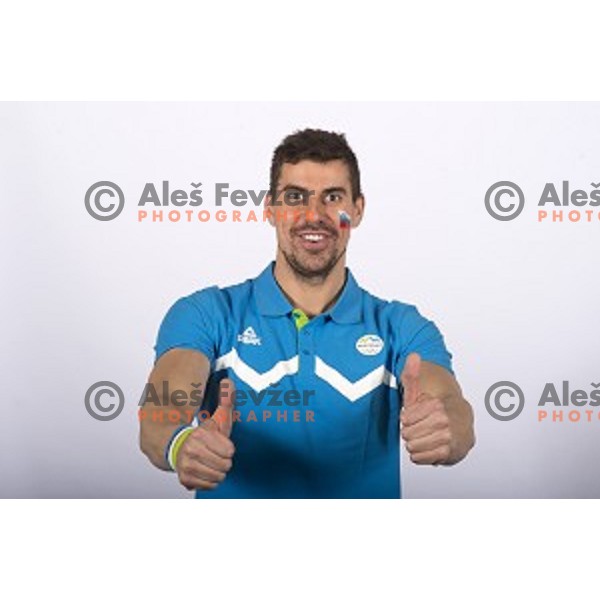 Damir Dugonjic candidate for Slovenia Olympic Team in 2016 Summer Olympic Games Rio de Janeiro, Brasil