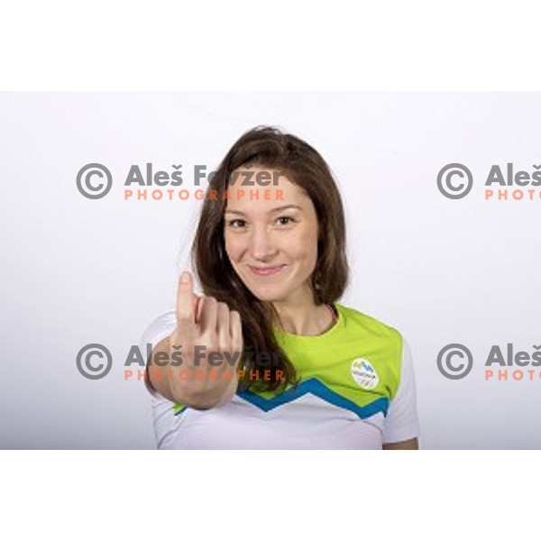 Anja Klinar candidate for Slovenia Olympic Team in 2016 Summer Olympic Games Rio de Janeiro, Brasil