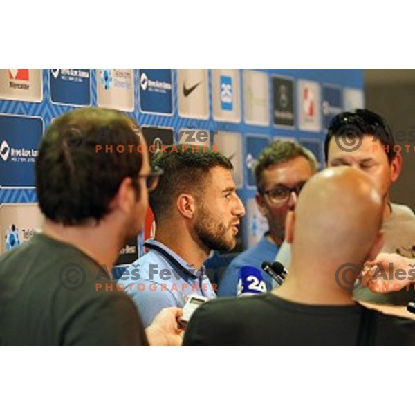 Bojan Jokic during meeting of Slovenia National Football team players at hotel Kokra, Brdo pri Kranju on may 23, 2016