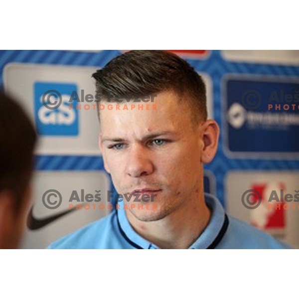 Roman Bezjak during meeting of Slovenia National Football team players at hotel Kokra, Brdo pri Kranju on may 23, 2016