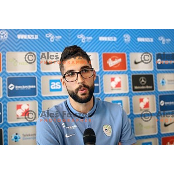 Miha Mevlja during meeting of Slovenia National Football team players at hotel Kokra, Brdo pri Kranju on may 23, 2016