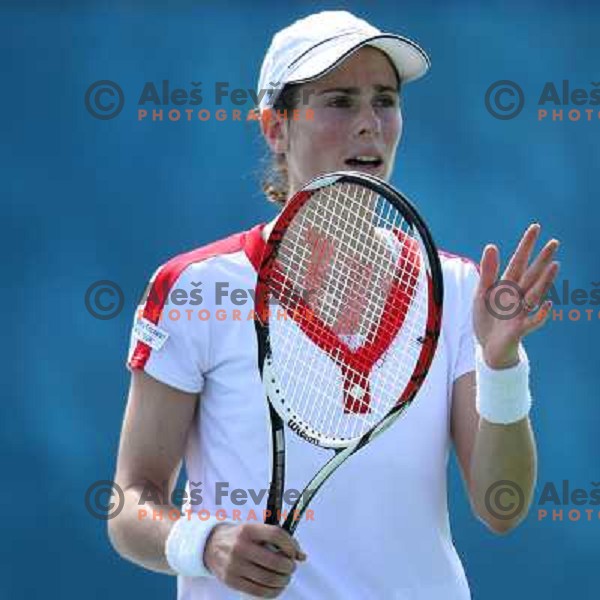 Nathalie Dechy (FRA) during first round match at Banka Koper Slovenia Open WTA tournament in Portoroz, Slovenia 18.9.2007. 