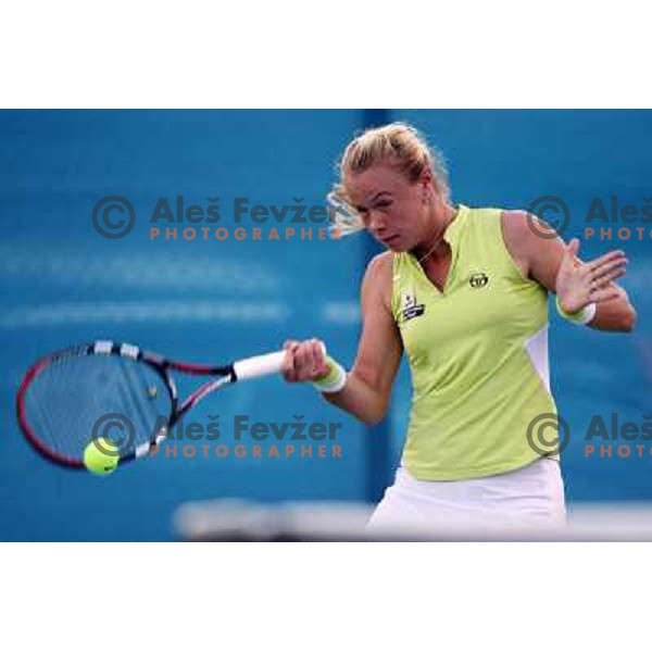 Vera Dushevina (RUS) during first round match at Banka Koper Slovenia Open WTA tournament in Portoroz, Slovenia 18.9.2007. 