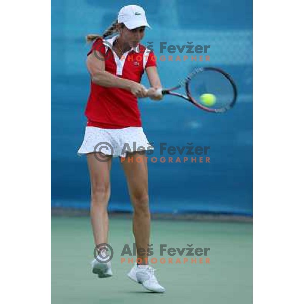 Gisela Dulko (ARG) during first round match at Banka Koper Slovenia Open WTA tournament in Portoroz, Slovenia 18.9.2007. 