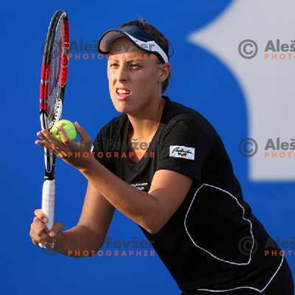 Andreja Klepac (SLO) during first round match at Banka Koper Slovenia Open WTA tournament in Portoroz, Slovenia 18.9.2007. 