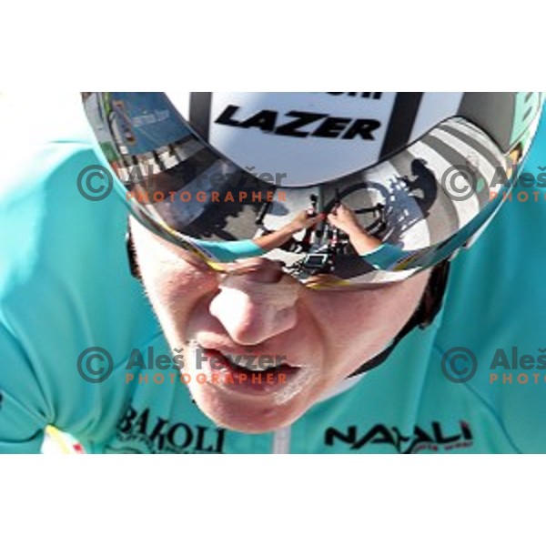 Tatiana Riabchenko at 22 km Time Trial at 35. Maraton Franja BTC City in Ljubljana, Slovenia on June 10, 2016