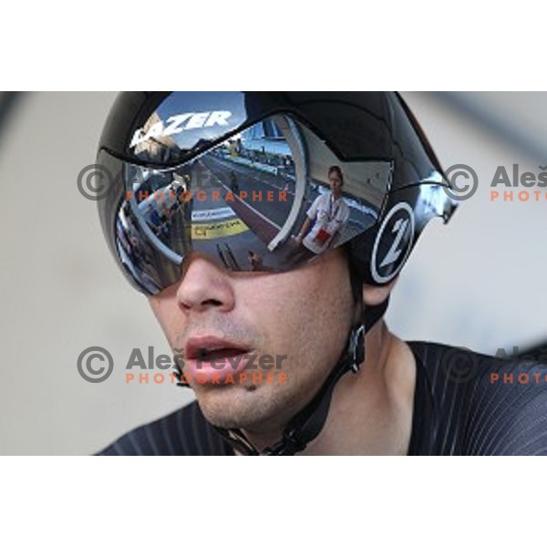 Marko Pavlic during Slovenian National Time Trial Championships at 35. Maraton Franja BTC City in Ljubljana, Slovenia on June 10, 2016