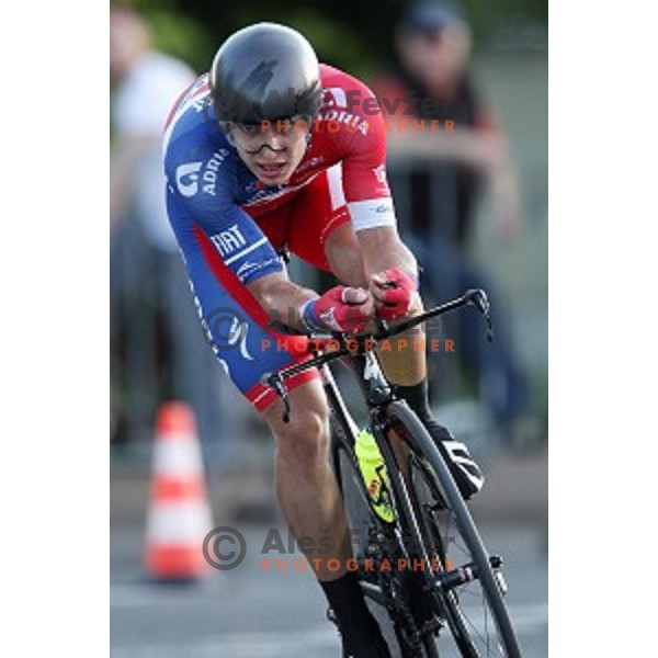 Slovenian National Time Trial Championships at 35. Maraton Franja BTC City in Ljubljana, Slovenia on June 10, 2016