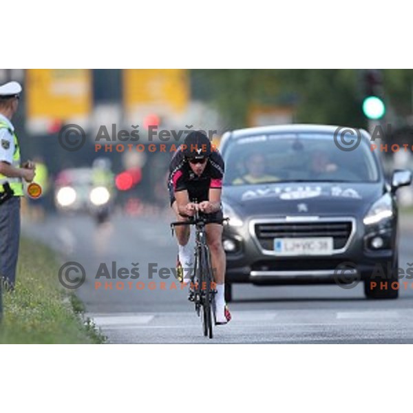 Slovenian National Time Trial Championships at 35. Maraton Franja BTC City in Ljubljana, Slovenia on June 10, 2016