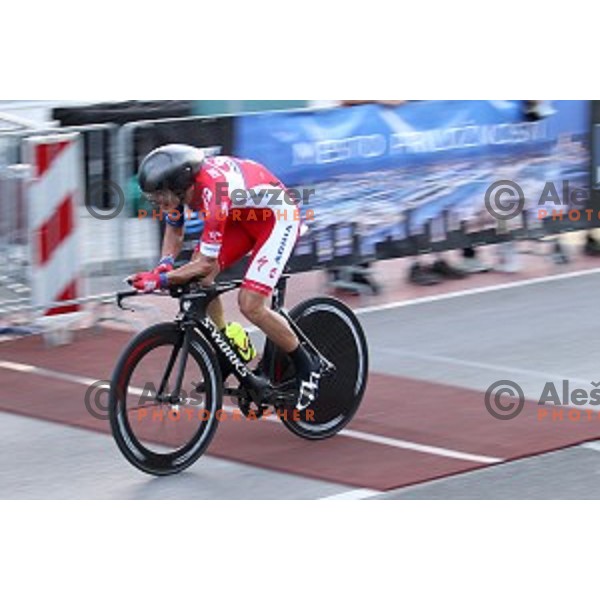 Slovenian National Time Trial Championships at 35. Maraton Franja BTC City in Ljubljana, Slovenia on June 10, 2016