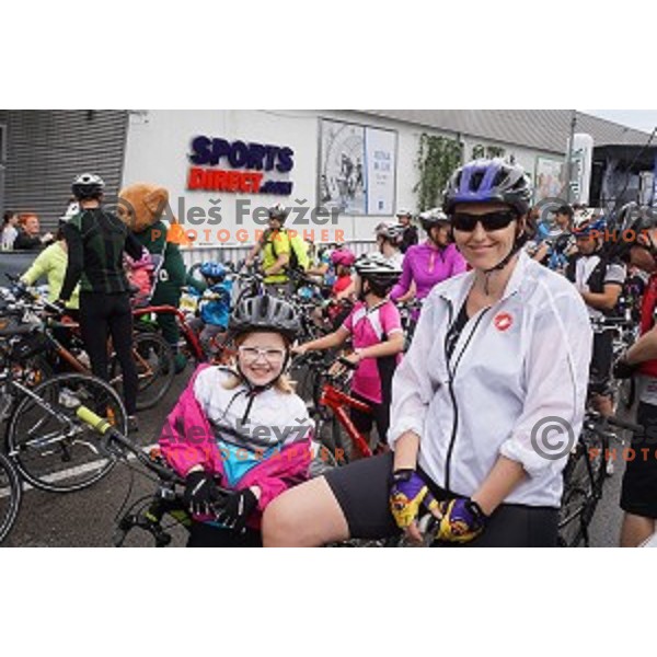 Family marathon Franja on 25 km - UCI Gran Fondo event in Ljubljana on June 11, 2016