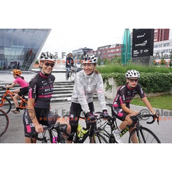 Family marathon Franja on 25 km - UCI Gran Fondo event in Ljubljana on June 11, 2016