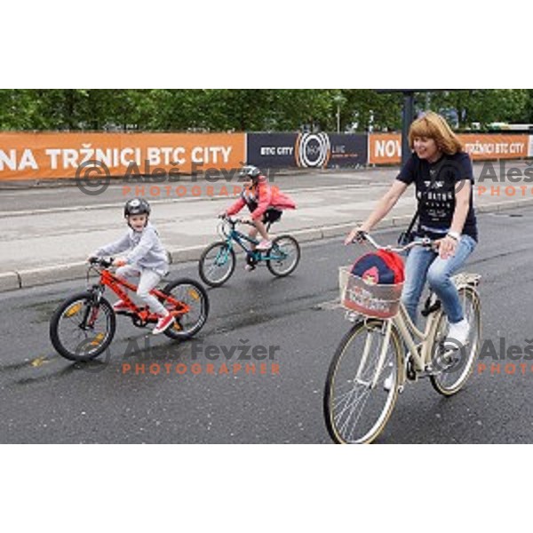 Family marathon Franja on 25 km - UCI Gran Fondo event in Ljubljana on June 11, 2016
