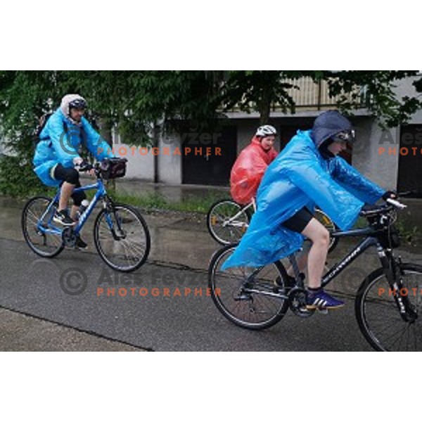 Family marathon Franja on 25 km - UCI Gran Fondo event in Ljubljana on June 11, 2016