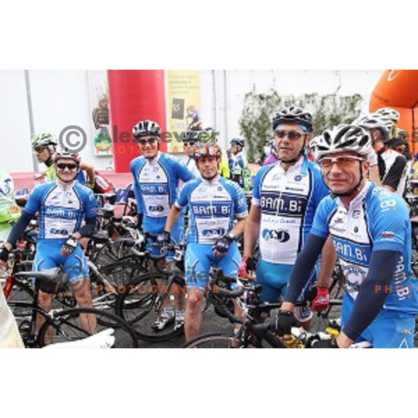 Maraton Franja- Gran Fondo World Series in BTC City Ljubljana, Slovenia on June 12, 2016