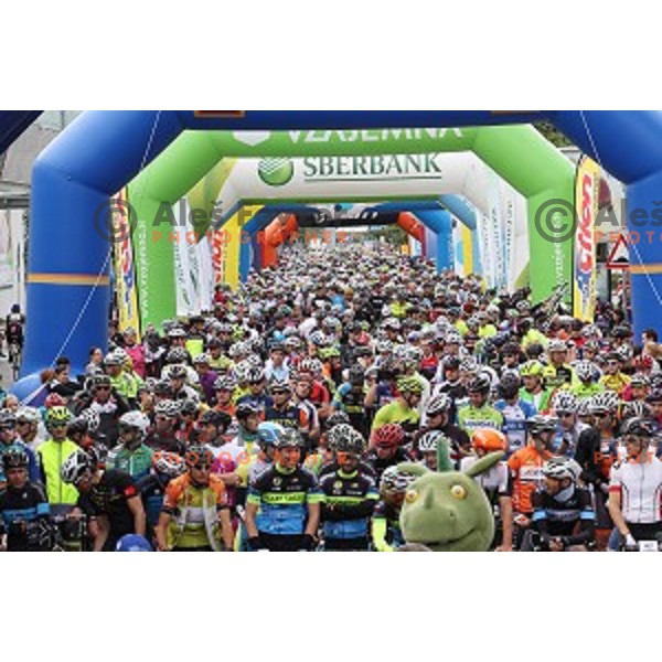 Maraton Franja- Gran Fondo World Series in BTC City Ljubljana, Slovenia on June 12, 2016