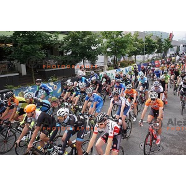 Marathon Franja on 156 km - UCI Gran Fondo event in Ljubljana on June 12, 2016