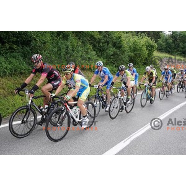 Marathon Franja on 156 km - UCI Gran Fondo event in Ljubljana on June 12, 2016